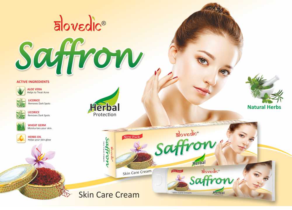 Herbal Saffron Fairness Cream Manufacturers in India